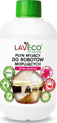 Laveco Naturalny Płyn Myjący Do Robotów Mopujących Dzika Werbena 500Ml