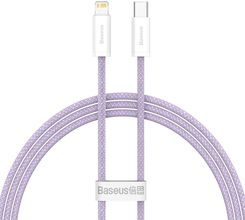 Baseus Dynamic kabel USB Typ C - Lightning Power Delivery 20W 1m fioletowy (CALD000005) (6932172601904)