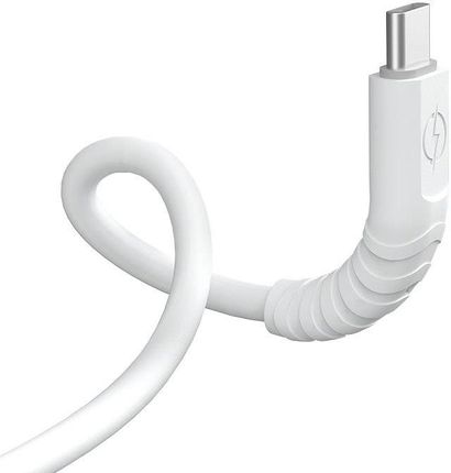 Dudao kabel, przewód USB Typ C - USB Typ C 6A 100W PD biały (TGL3C) (6973687243418)