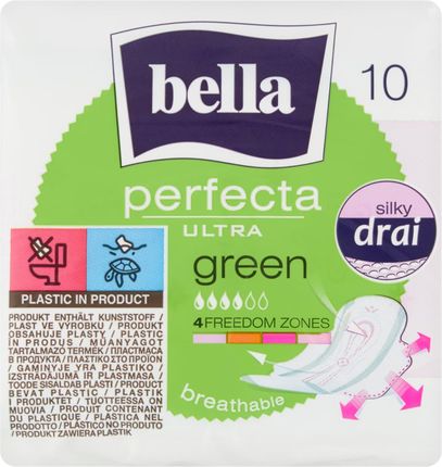 Bella Perfecta Ultragreen Podpaski Higieniczne 10 Szt