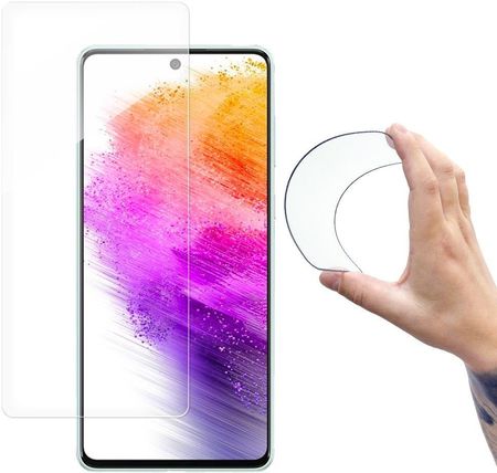 Wozinsky Nano Flexi hybrydowa elastyczna folia szklana szkło hartowane Samsung Galaxy A73 (9145576245163)
