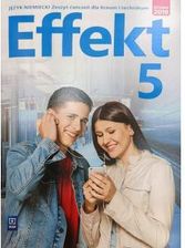 Effekt 5. Język niemiecki. Liceum i technikum. Zeszyt ćwiczeń