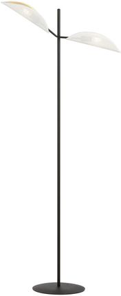 Emibig lampa stojąca Vene LP2 2xE14 czarno/biała 150cm 1159/LP2, (1159LP2)