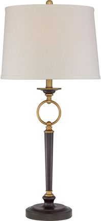 Quoizel Lighting lampka biurkowa Bronze E27 brązowa QZS-Q2127TWT, (QZSQ2127TWT)