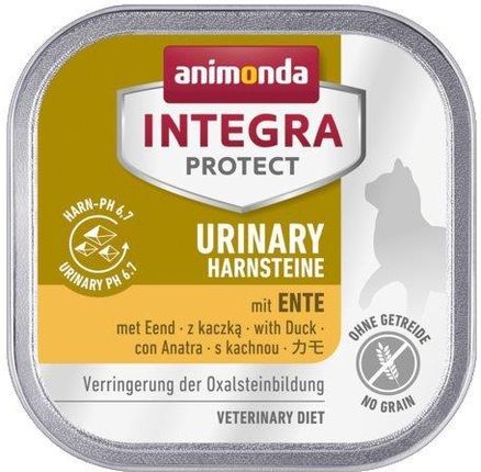 Animonda Integra Protect Urinary Harnsteine Oxalate Z Kaczką Tacka 100G