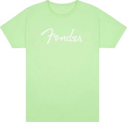 Fender Spaghetti Logo T-Shirt Surf Green - S