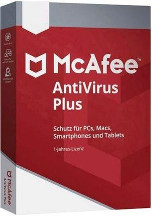 Mcafee Antivirus Plus 2021 1 Jednostka... (MAV00GNRXRDD)