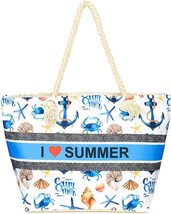 Duża torba plażowa torebka summer na lato pojemna TOR730