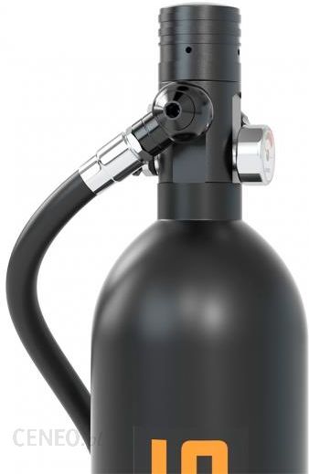 Smaco S400 Plus 1L Mini Scuba Diving Tank For 15 20 Minutes Using Time Lightweight And Portable Set Black