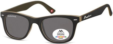 Montana Okulary nerdy MP41D beżowe polaryzacyjne