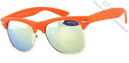 Okulary Półramki MP-744B Polaryzacyjne pomarańczowe
