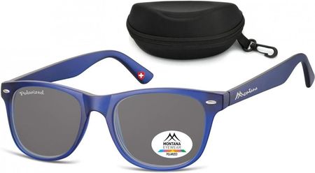 Montana Okulary Nerdy Polaryzacyjne MP10D niebieskie