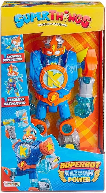 SUPER ZINGS ZESTAW SUPERBOT KAZOOM POWER 3W1