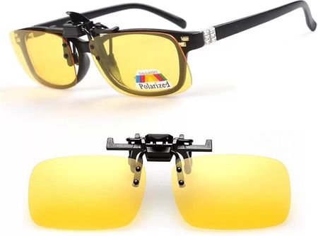 Stylion Żółte nakładki na okulary korekcyjne z polaryzacją rozjaśniające NA-168
