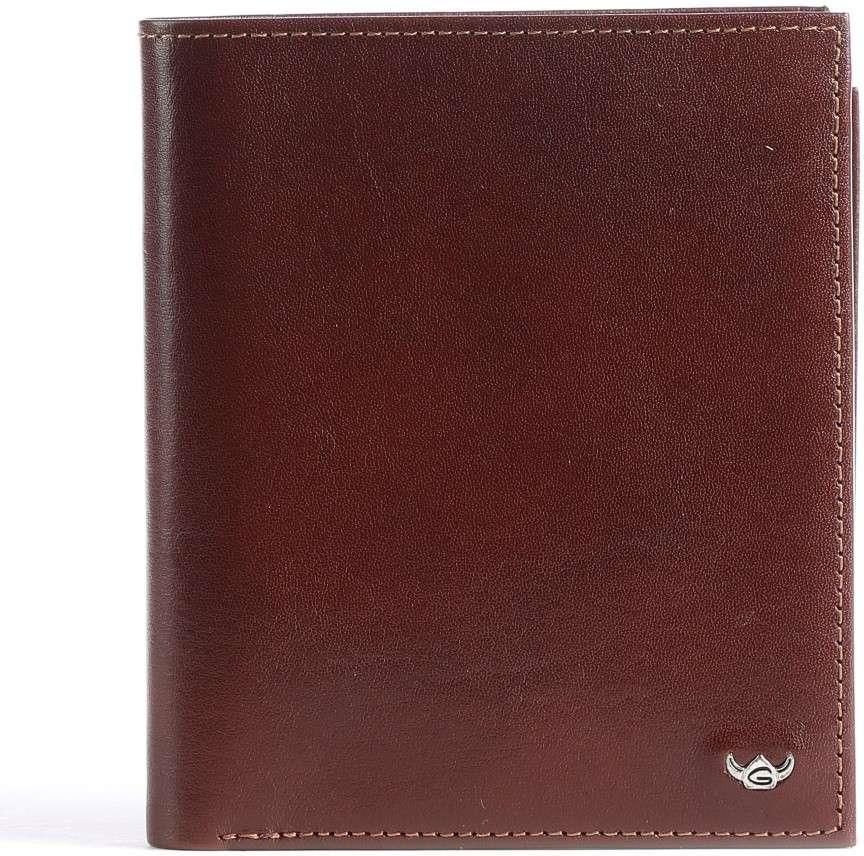 Portadocumenti Pelle Bovina Golden Head Golden Head Colorado Classic Ausweis-Etui In Tabacco Pelle Bovina Conciata Al Vegetale