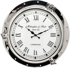 Zdjęcie Arthings Zegar Srebrny Ścienny W Bulaju 47Cm (125553) - Skawina