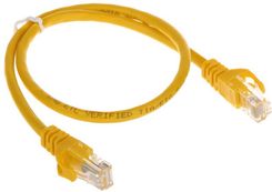 ICA.PL ICA.PL PATCHCORD RJ45/0.5-YELLOW 0.5 M (RJ4505YELLOW)  (RJ4505YELLOW)