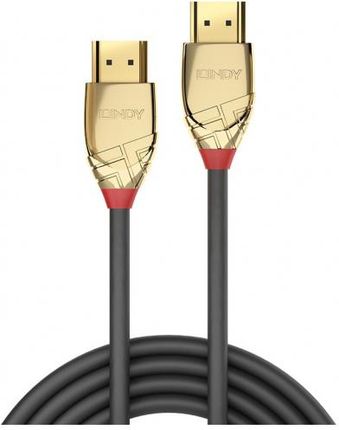LINDY ULTRA HIGH SPEED HDMI CABLE GOLDL 1M - (37601) (37601)