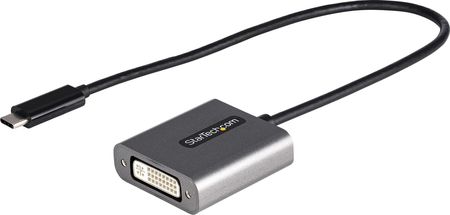 STARTECH ADAPTER USB .COM CDP2DVIEC ZEWNĘTRZNA KARTA GRAFICZNA USB 1920 X 1200 PX CZARNY SREBRNY