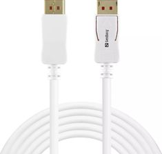 Zdjęcie SANDBERG  KABEL DISPLAYPORT - 2M BIAŁY (509-15) (50915)  (50915) - Żukowo