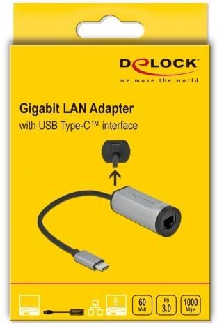 Delock Products 62121 Delock Adapter USB 3.0 > Gigabit LAN 10/100/1000 Mbps