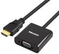 UNITEK UNITEK ADAPTER HDMI TO VGA + AUDIO (Y6333)  (Y6333)
