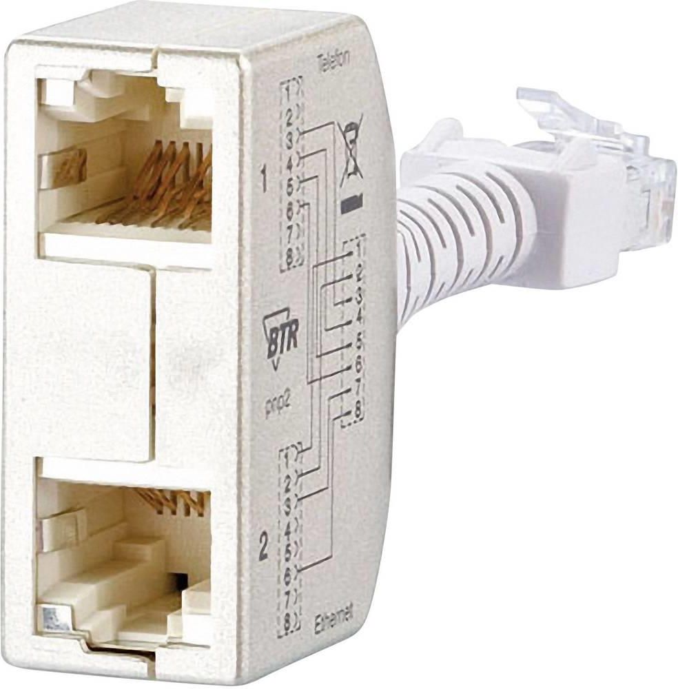 Metz Connect Adapter Y Lan Rj45 2x ZŁĄcze ŻeŃskie Rj45 1x ZŁĄcze MĘskie Rj45 Opinie I 