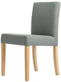 Customform Krzesło Wilton Chair 45X51X85 Platyna/Naturalny 22726