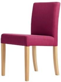 Customform Krzesło Wilton Chair 45X51X85 Landrynkowy Róż/Naturalny 22728