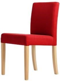 Customform Krzesło Wilton Chair 45X51X85 Krwista Czerwień/Naturalny 22729