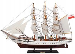Zdjęcie Piękny Model Żaglowca Dar Pomorza 80 Cm Dekoracja 12339540595 - Trzebnica