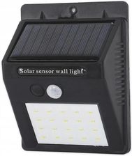 Masterled Naświetlacz Led Solarny Ip65 Czarny Czujnik Ruchu