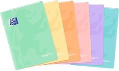 Zdjęcie Zeszyt A4 60k kratka Oxford PP easybook pastel mix kolorów 1 sztuka - Świebodzin