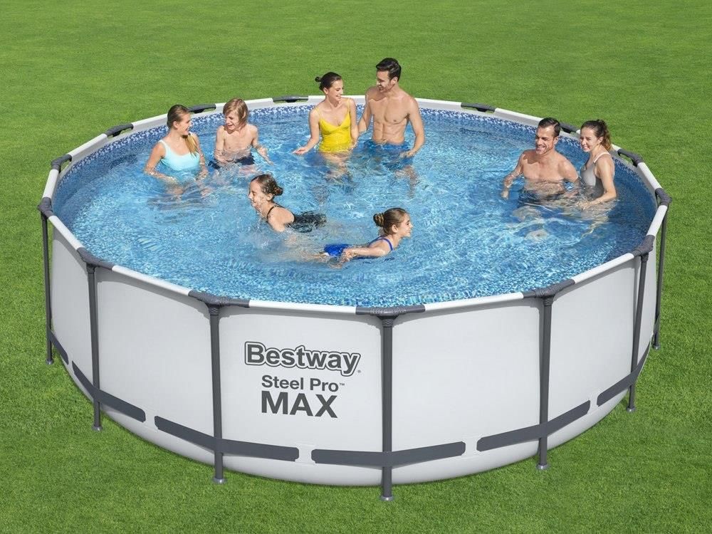 Bestway Basen Stelażowy 457X122Cm 56438 - zdjęcie 9 Bestway Basen Stelażowy 457X122Cm 56438
