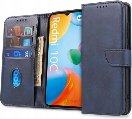 Nexeri Etui Xiaomi Redmi 10C Wallet Granatowe (12341462438)