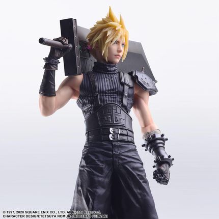 STATIC ARTS Cloud Strife 01 クラウド Amazon.co.jp: Square Enix Final Fantasy VII Remake STATIC