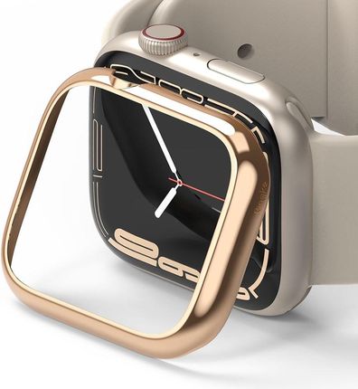 Nakładka Ringke Bezel Styling Do Apple Watch 7 Glossy Różowe Złoto (36600)