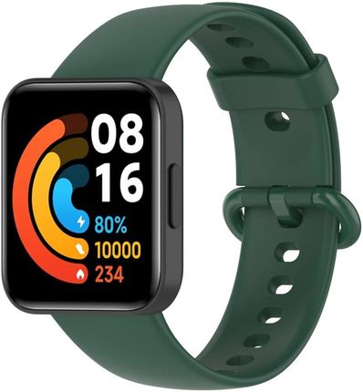 Silicone Smooth Redmi Watch 2 Lite Dark Green (35850)