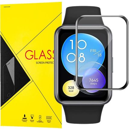 3D Softflexglass Huawei Watch Fit 2 Czarny (35972)