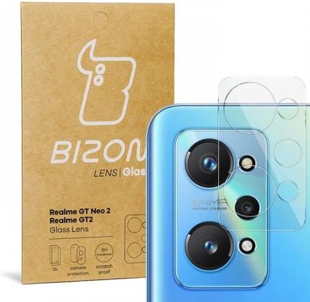 Szkło Na Aparat Bizon Glass Lens Dla Realme Gt2/ Neo2 2szt. (40720)