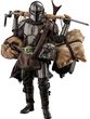 Hot Toys Star Wars The Mandalorian 1/6 The Mandalorian & Grogu Deluxe Version 30 cm