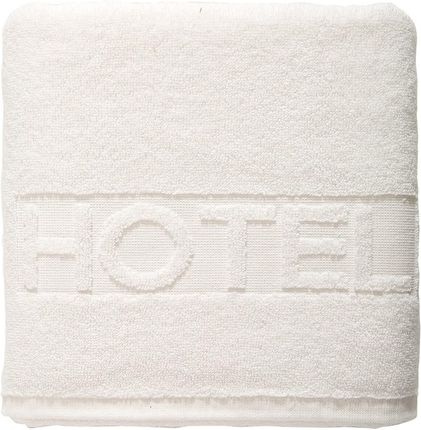 Eurofirany Ręcznik Hotelowy 3 50X100 Biały 01 Napis Hotel 500 G/M2 1168444