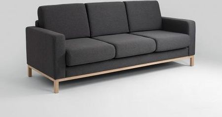Customform Sofa Rozkładana 3 Os. Scandic 215X82X90 Salon Nowoczesny, Awangardowy, Skandynawski Karbon/Naturalny 22526