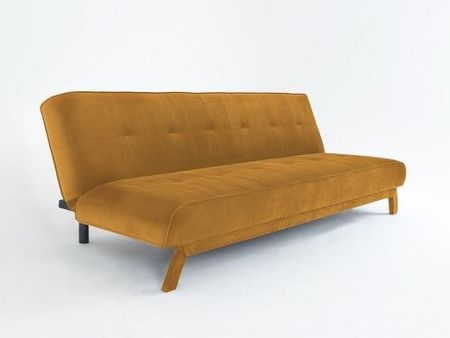 Customform Sofa Rozkładana 3 Os. Modes L 210X90X78 Salon Nowoczesny, Awangardowy, Skandynawski Marakuja/Czarny 22528