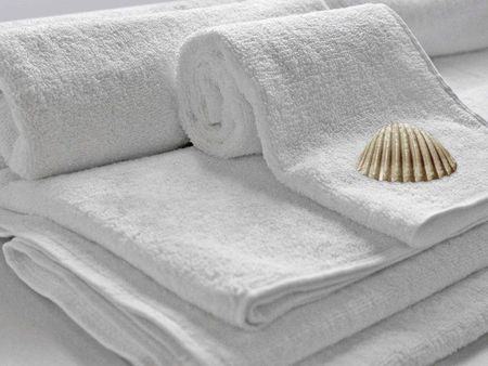 Darymex Ręcznik Hotelowy 50X100 Gładki Biały 500 G/M2 1272384