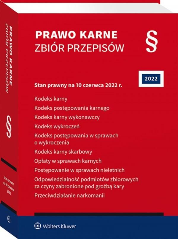 Prawo Karne Zbiór Przepisów Kodeks Karny Kodeks Postępowania Karnego Kodeks Karny Wykonawczy 0279