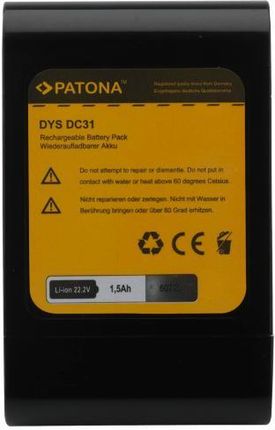 PATONA - Batterie iRobot Roomba 3300mAh Ni-MH