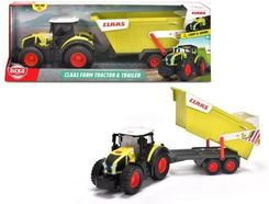Zdjęcie Dickie Traktor Z Przyczepą 64Cm Claas Farm - Sława