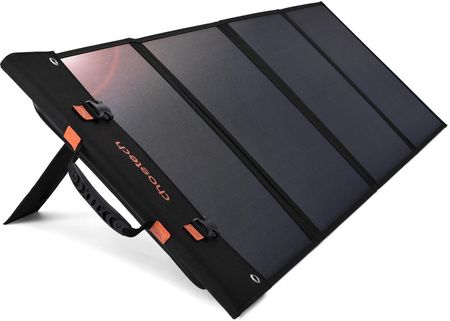 CHOETECH Ładowarka solarna fotowoltaiczna 120W 1 x USB Typ C / 2 x USB Typ A Czarny