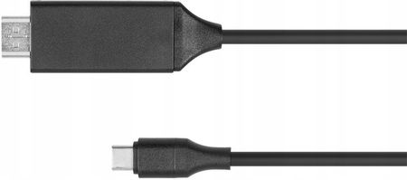 Kruger&Matz Kabel USB USB-C - HDMI 2 m Czarny (KM1249)